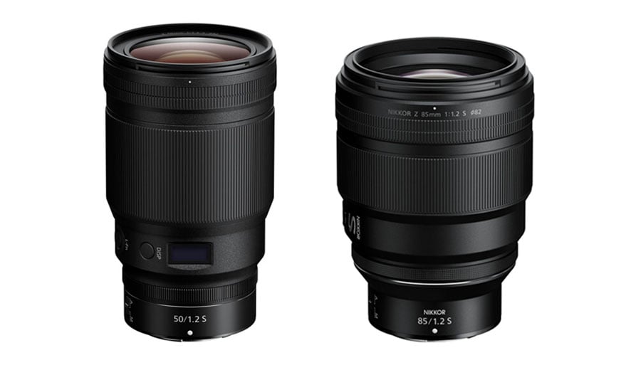 Nikon Z 50mm f:1.2 vs 85mm f:1.2 Sizes