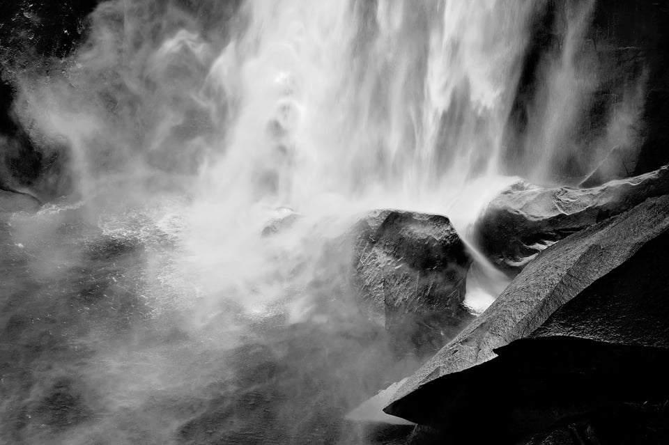 Nikon Z MC 105mm f2.8 Macro Lens Sample Photo Waterfall Detail