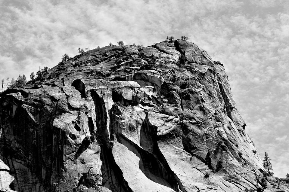 Nikon Z MC 105mm f2.8 VR S Macro Lens Sample Photo Yosemite Rock Formation