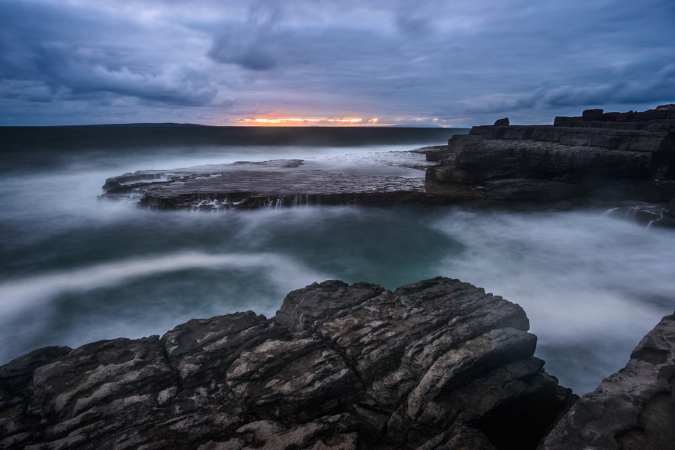 Stormy Sky over the Atlantic Ocean Ireland