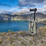 Tripod and bag_Quilotoa