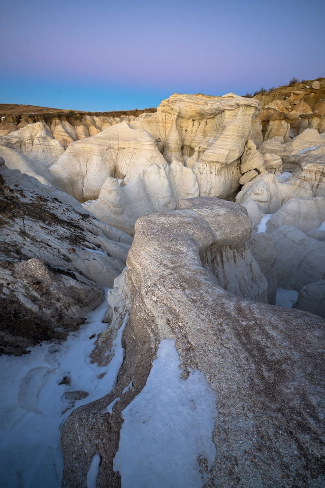 Wide Angle Landscape Photo in the Desert Rock Formations Clay Nikon Z 17-28mm f2.8