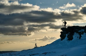 Jeseniky_ski mountaineering