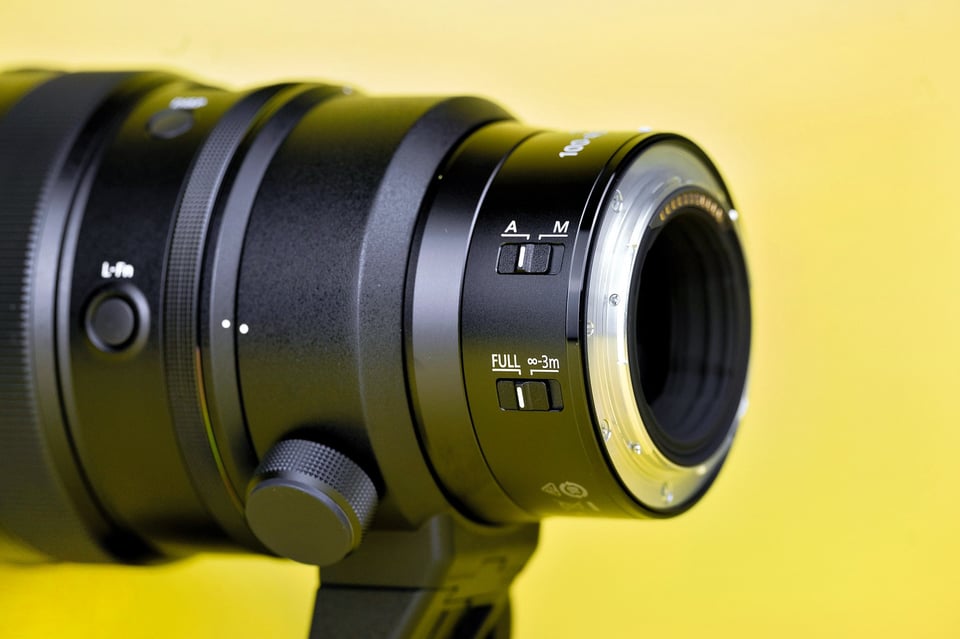 Nikon Z 100-400mm f4.5-5.6 VR S Rear View