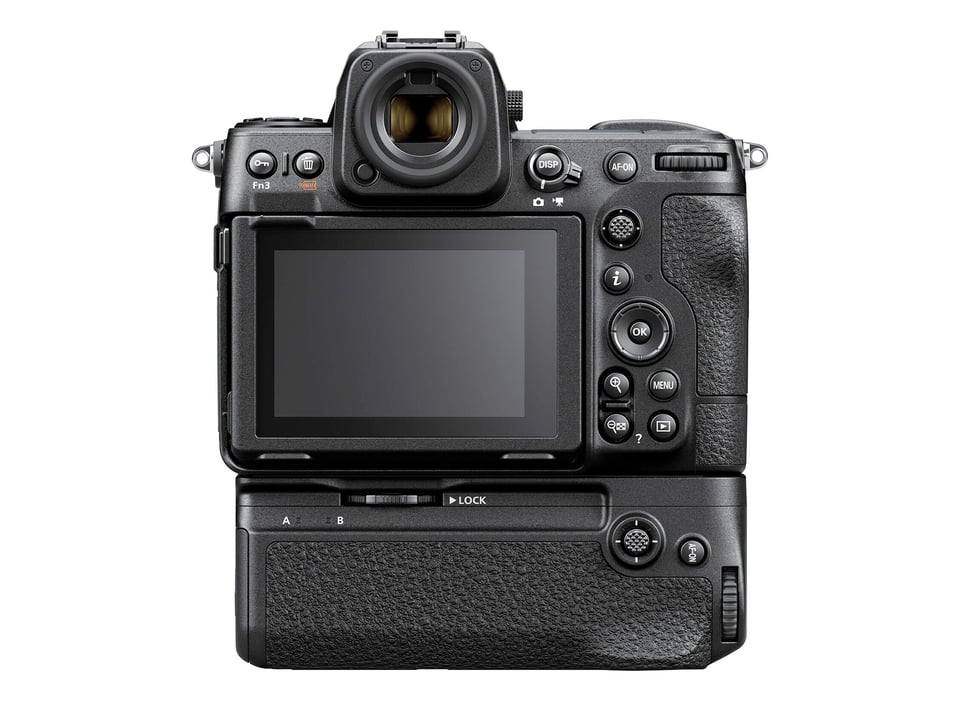 Nikon Z8 with Optional Battery Grip