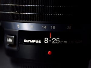 Olympus 8-25mm Pro lens