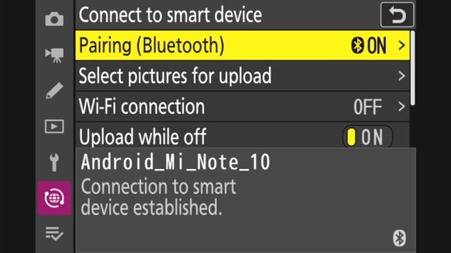 SnapBridge_Pairing with Nikon Z9_03