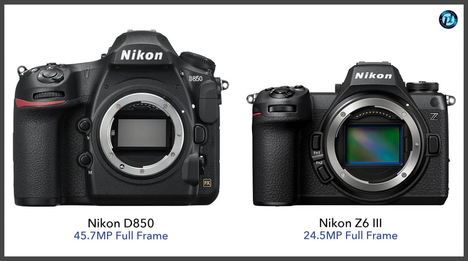 NikonD850_vs_NikonZ6III_comparison_front