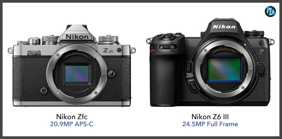 NikonZfc_vs_NikonZ6III_comparison_front