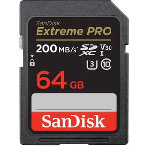 SanDisk 64GB Extreme PRO UHS-I SDXC