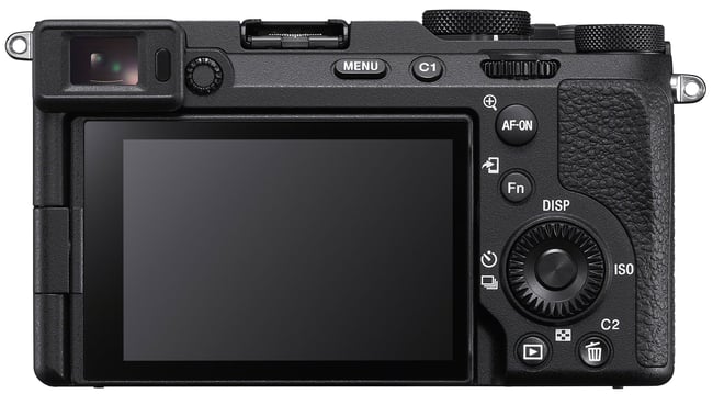 Sony a7CR Rear Button Control Layout Official Product Photo