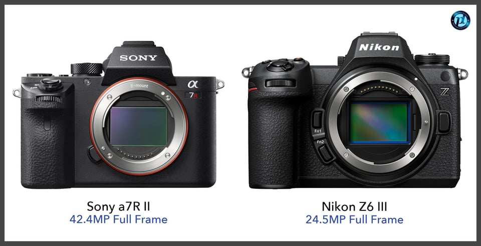 Sonya7RII_vs_NikonZ6III_comparison_front