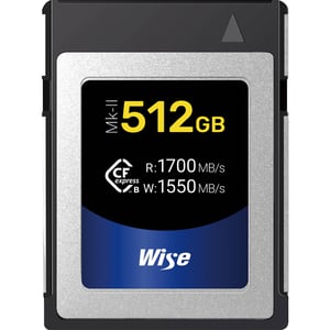 Wise Advanced 512GB CFX-B Series Mark II CFexpress Type B