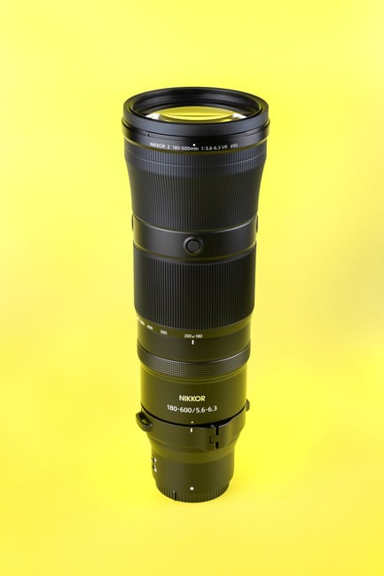 Nikon Z 180-600mm f5.6-6.3 Product Photo