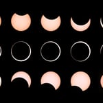 Annular Solar Eclipse 2023 15 Image Composite