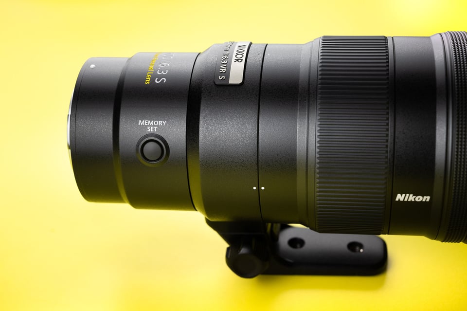 Nikon Z 600mm f6.3 VR S Memory Set Button