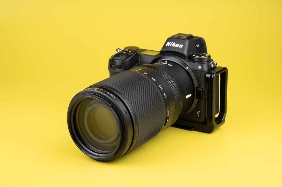 Nikon Z 70-180mm f2.8 Product Image on Camera Nikon Z7
