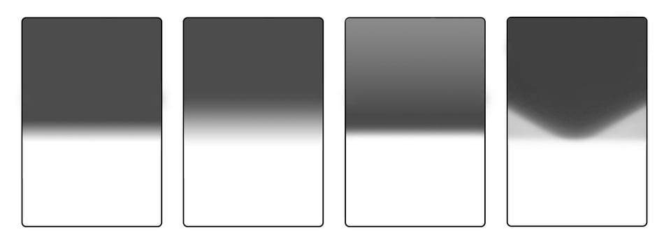 Types of GND Graduated Neutral Density Filters