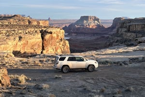 Car Camping Site Utah