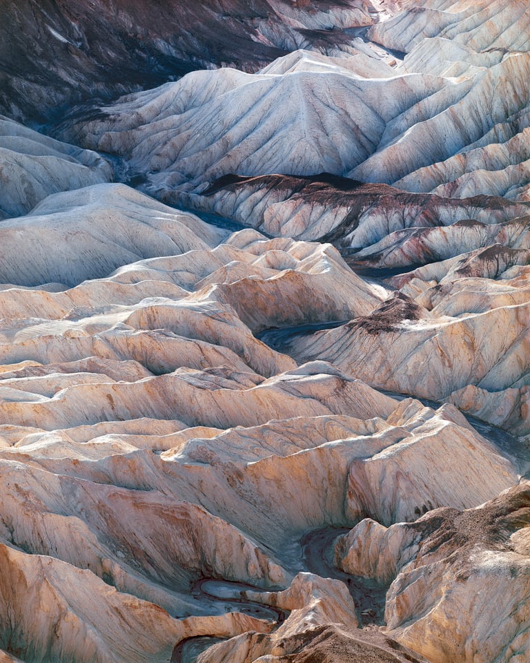 Death Valley Large Format 8x10 Photo Rock Patterns