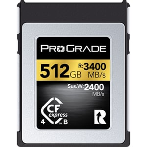 ProGrade Digital 512GB CFexpress 4.0 Type B Gold