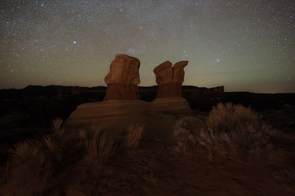 Sigma 14mm f1.4 Sample Photo Nighttime Stars