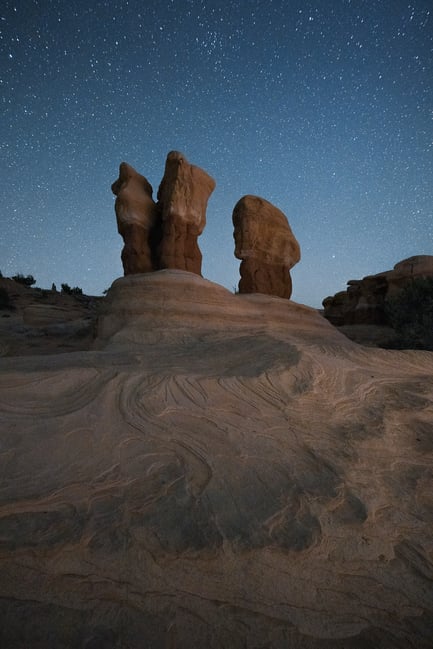 Light Painting From the Right