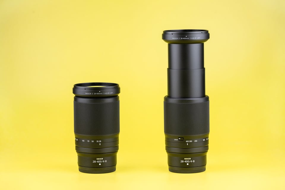 Nikon Z 28-400mm f4-8 Product Photo External Telescoping Zoom