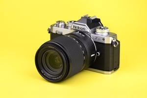 Nikon Z DX 18-140mm f3.5-6.3 and Nikon Zfc Product Photo
