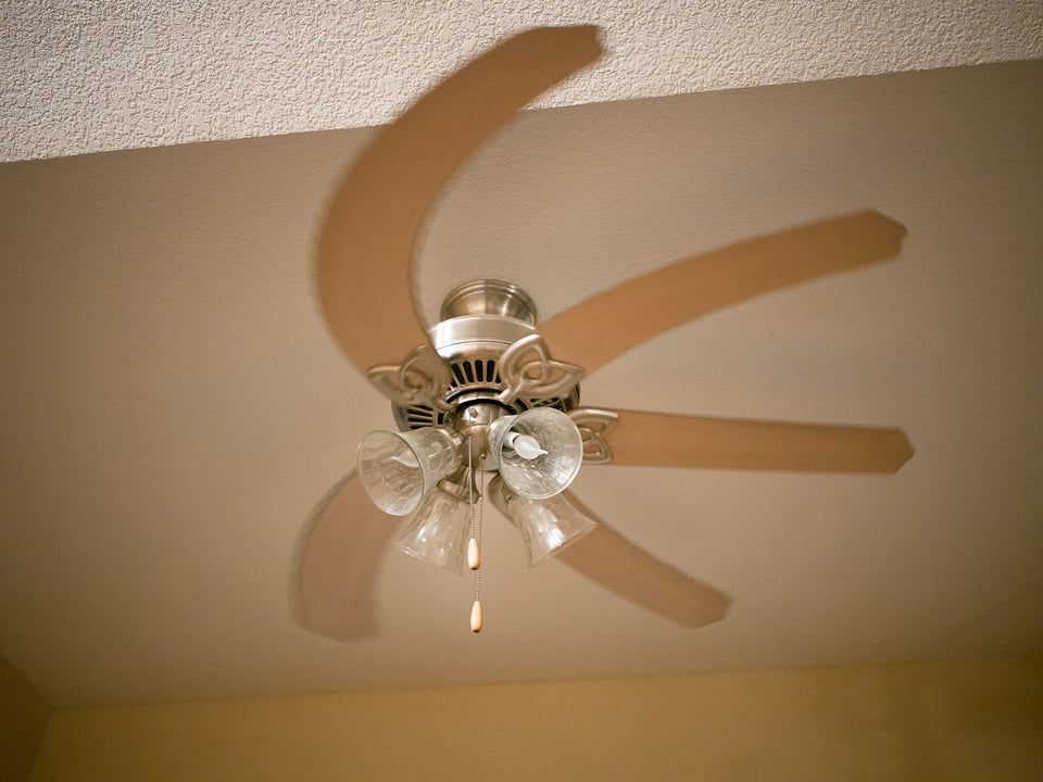 Ceiling fan electronic rolling shutter Hasselblad 907X & CFV 100C