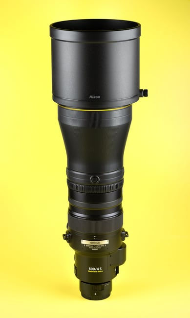 Nikon Z 600mm f4 TC VR S with Lens Hood Product Photo