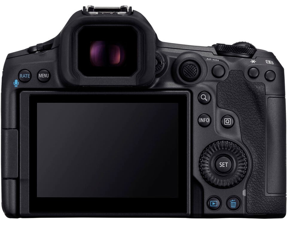 Canon EOS R5 Mark II Rear Controls