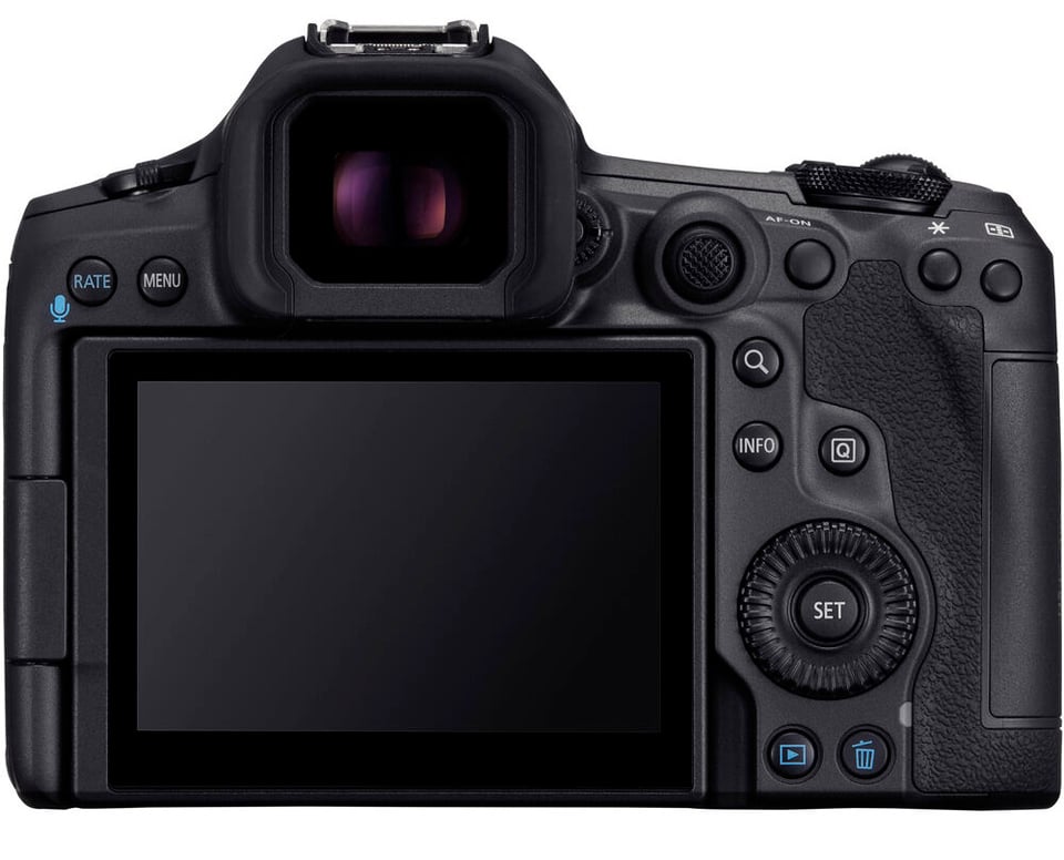 Canon EOS R5 Mark II Rear Controls