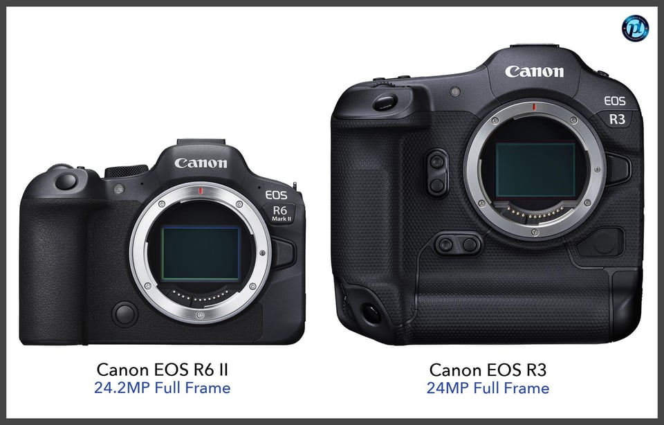 CanonEOSR6II_vs_CanonEOSR3_comparison_front