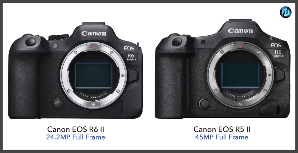 CanonEOSR6II_vs_CanonEOSR5II_comparison_front