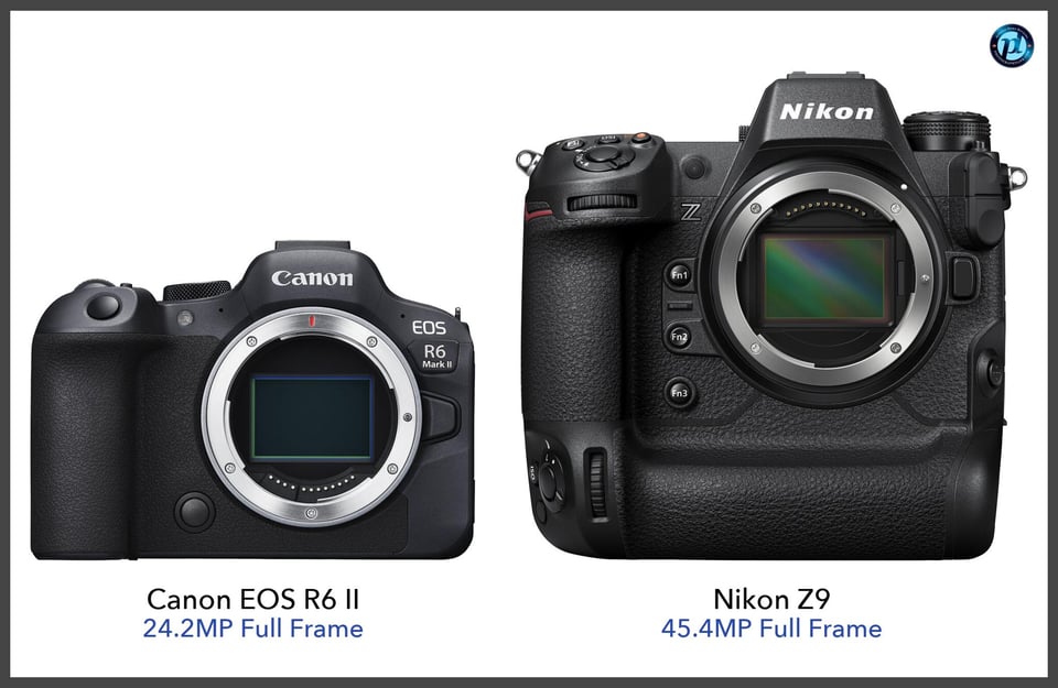 CanonEOSR6II_vs_NikonZ9_comparison_front