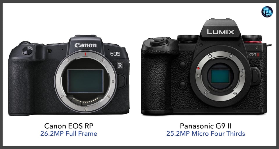 CanonEOSRP_vs_PanasonicG9II_comparison_front