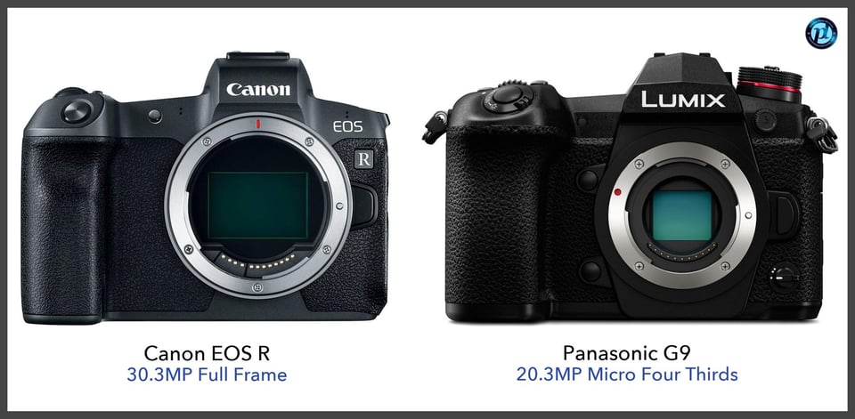 CanonEOSR_vs_PanasonicG9_comparison_front