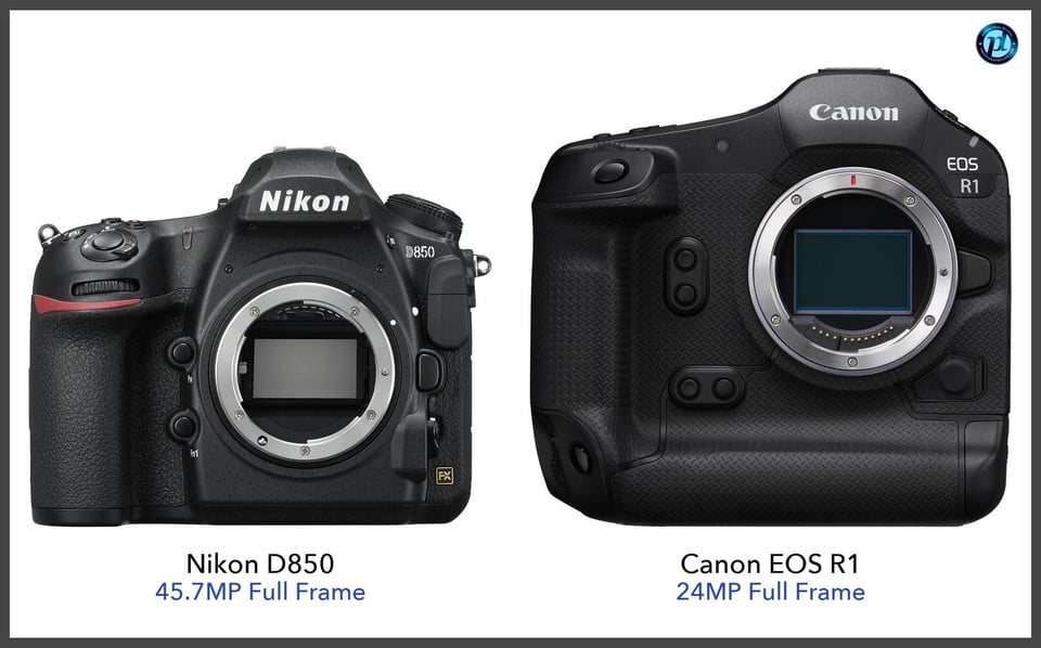 NikonD850_vs_CanonEOSR1_comparison_front