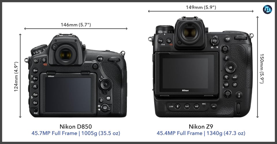 NikonD850_vs_NikonZ9_comparison_back