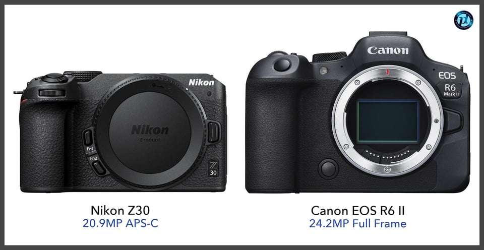 NikonZ30_vs_CanonEOSR6II_comparison_front