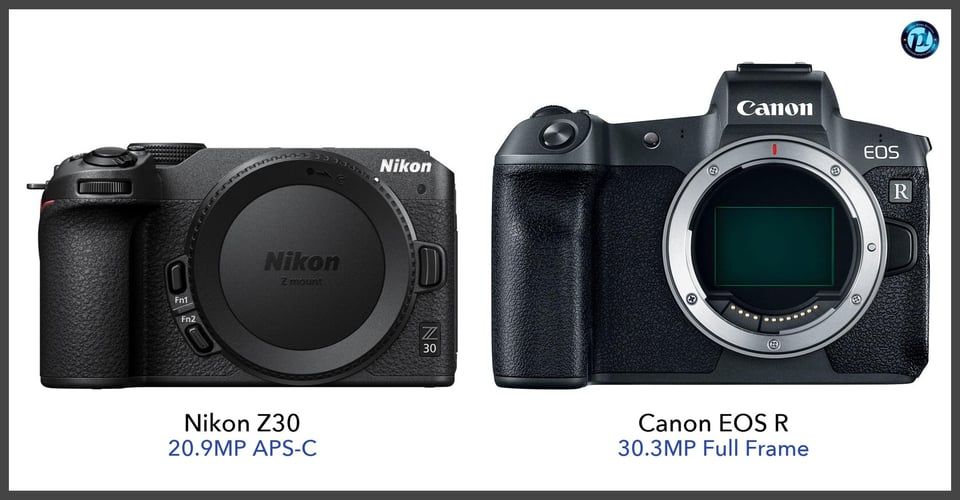 NikonZ30_vs_CanonEOSR_comparison_front