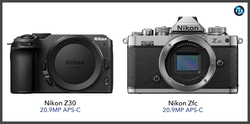 NikonZ30_vs_NikonZfc_comparison_front