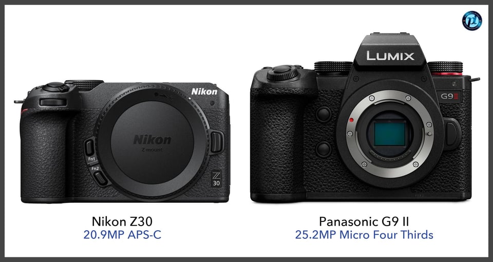 NikonZ30_vs_PanasonicG9II_comparison_front