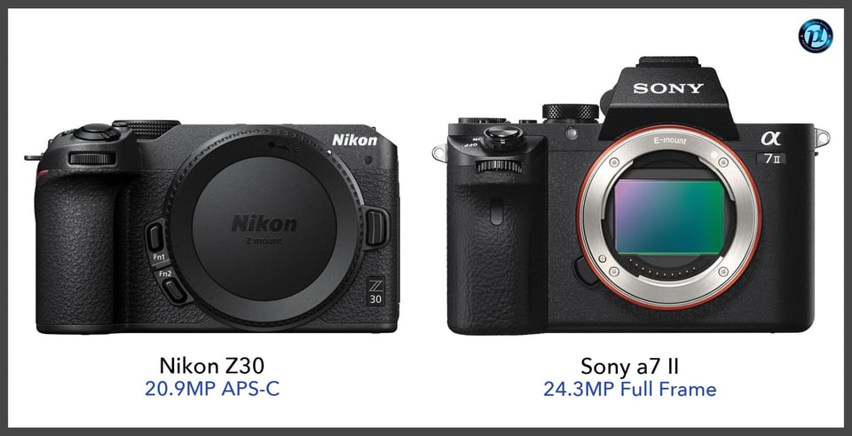 NikonZ30_vs_Sonya7II_comparison_front