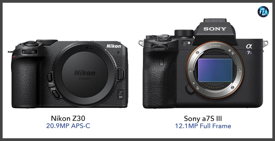 NikonZ30_vs_Sonya7SIII_comparison_front