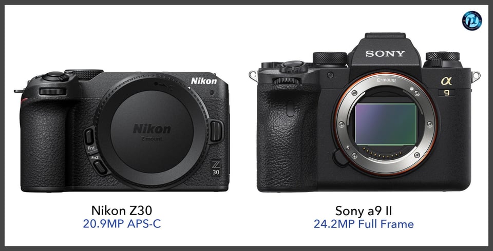 NikonZ30_vs_Sonya9II_comparison_front