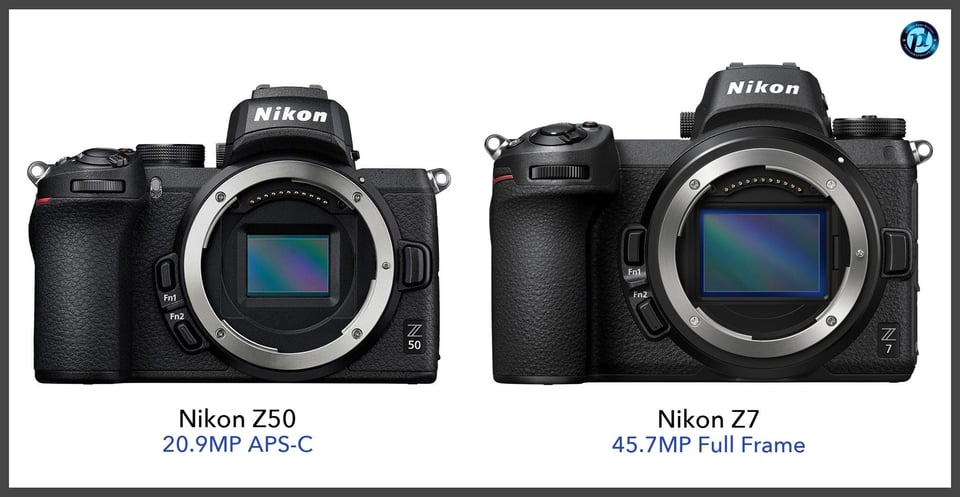 NikonZ50_vs_NikonZ7_comparison_front