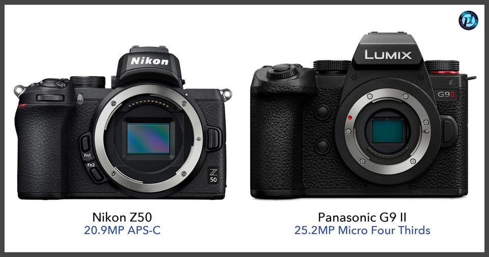 NikonZ50_vs_PanasonicG9II_comparison_front