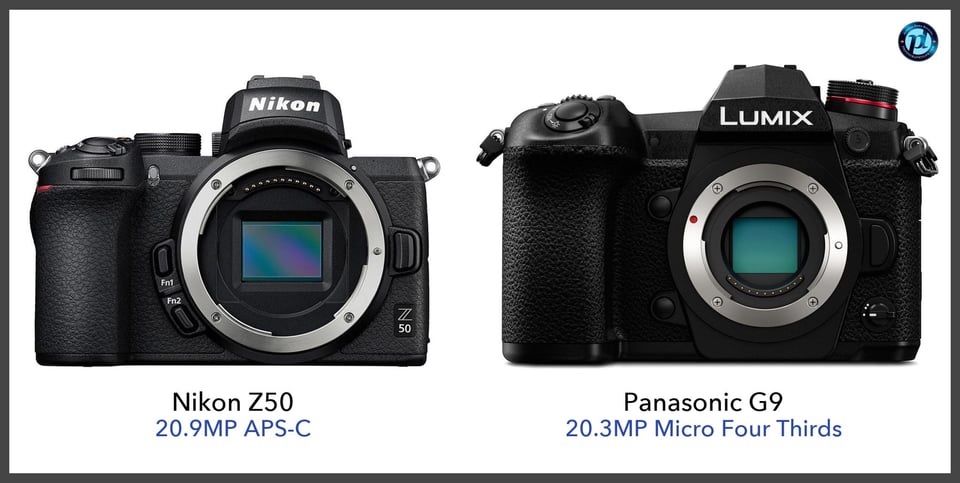 NikonZ50_vs_PanasonicG9_comparison_front
